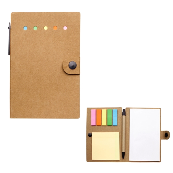 Small Snap Notebook With Desk Essentials - Small Snap Notebook With Desk Essentials - Image 2 of 4