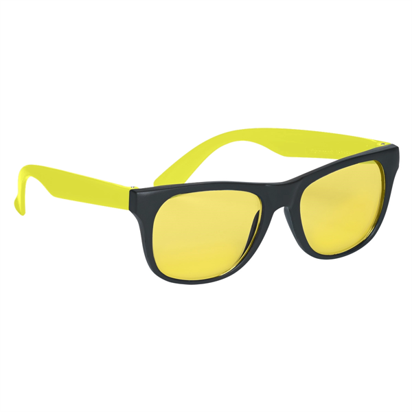 Tinted Lenses Rubberized Sunglasses - Tinted Lenses Rubberized Sunglasses - Image 12 of 18