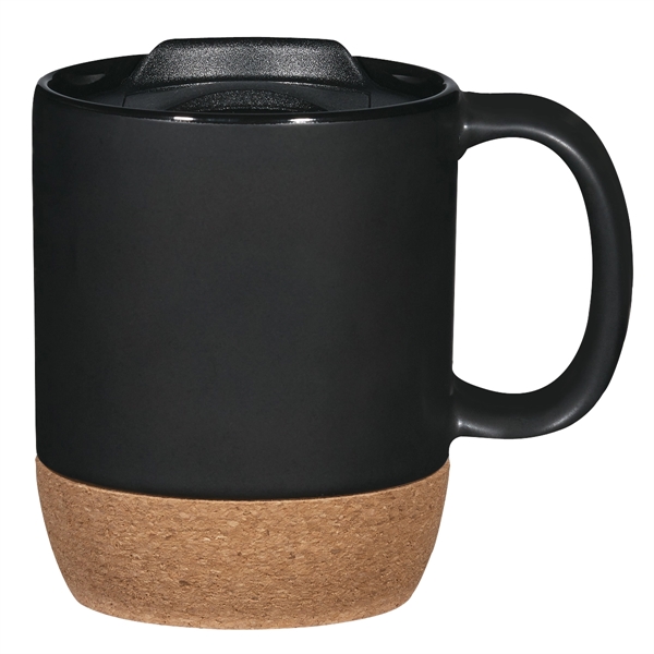 14 Oz. Cork Base Ceramic Mug - 14 Oz. Cork Base Ceramic Mug - Image 2 of 20