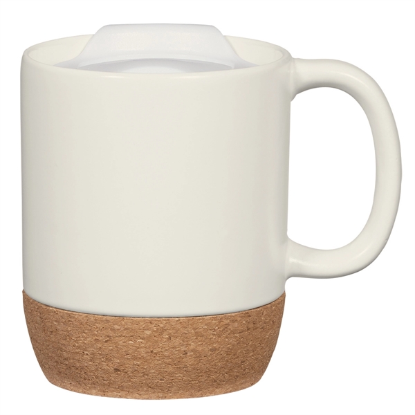 14 Oz. Cork Base Ceramic Mug - 14 Oz. Cork Base Ceramic Mug - Image 6 of 20