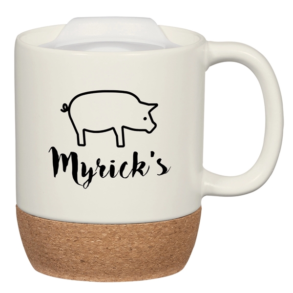 14 Oz. Cork Base Ceramic Mug - 14 Oz. Cork Base Ceramic Mug - Image 19 of 20