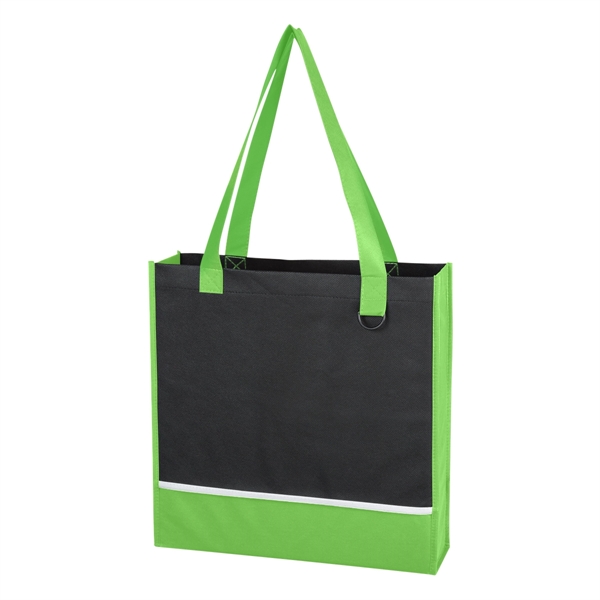 Non-Woven Accent Tote Bag - Non-Woven Accent Tote Bag - Image 6 of 13