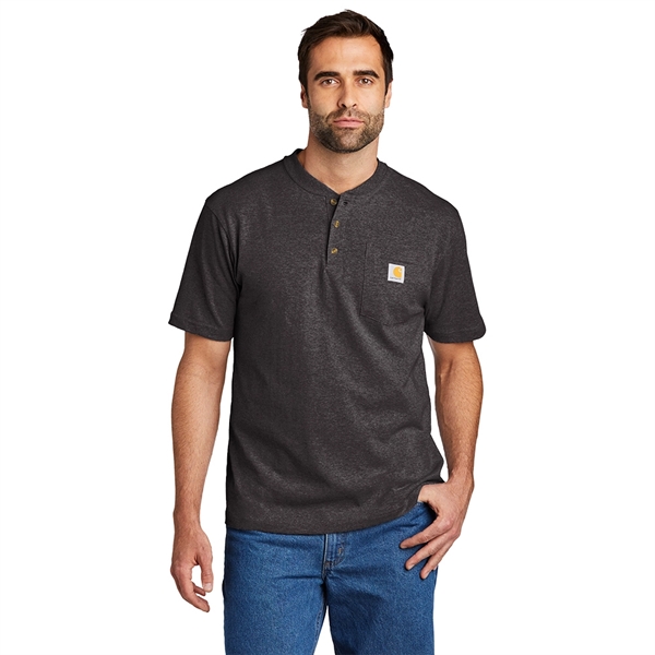Carhartt® Short Sleeve Henley T-Shirt - Carhartt® Short Sleeve Henley T-Shirt - Image 2 of 4