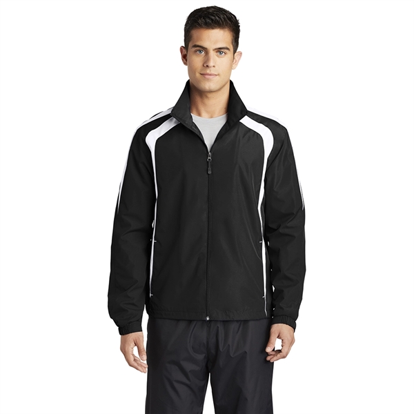 Sport-Tek® Colorblock Raglan Jacket - Sport-Tek® Colorblock Raglan Jacket - Image 2 of 7