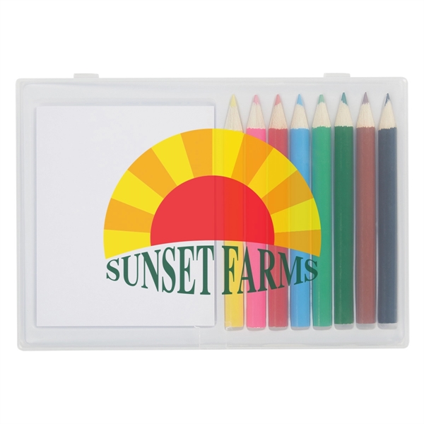 8-Piece Colored Pencil Art Set In Case - 8-Piece Colored Pencil Art Set In Case - Image 3 of 3