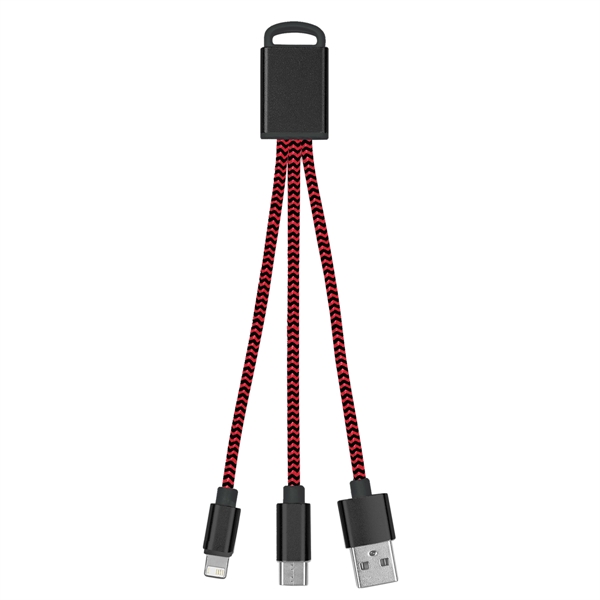 3-In-1 Braided Charging Buddy - 3-In-1 Braided Charging Buddy - Image 44 of 48