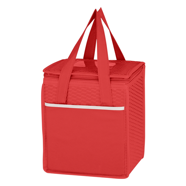 Non-Woven Wave Design Kooler Lunch Bag - Non-Woven Wave Design Kooler Lunch Bag - Image 18 of 19