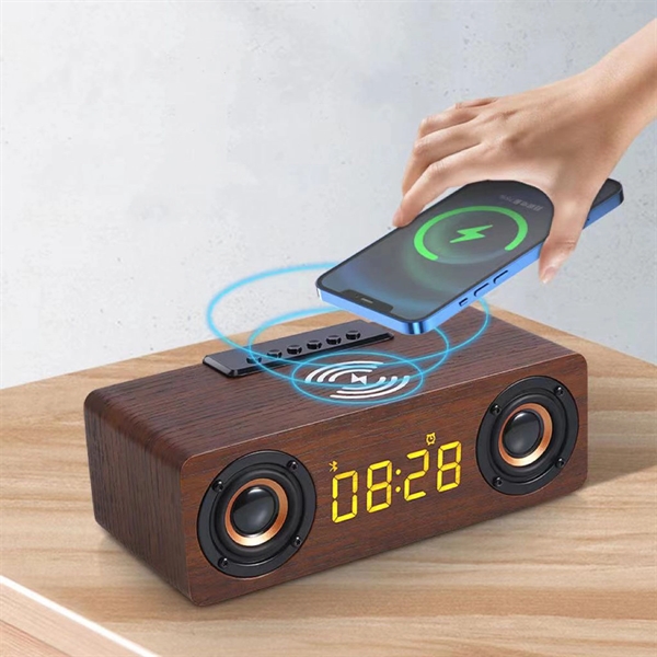 Bedside Radio Alarm Clock With Usb Charger - Bedside Radio Alarm Clock With Usb Charger - Image 2 of 3