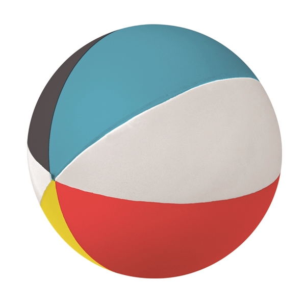 Custom Beach Ball Shape Stress Reliever