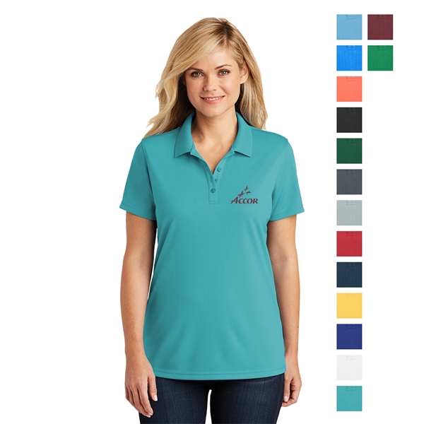 Port Authority® Women's Dry Zone® UV Micro-Mesh Polo - Port Authority® Women's Dry Zone® UV Micro-Mesh Polo - Image 0 of 15