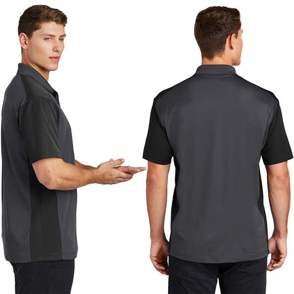 Sport-Tek® Colorblock Micropique Sport-Wick® Polo - Sport-Tek® Colorblock Micropique Sport-Wick® Polo - Image 1 of 7