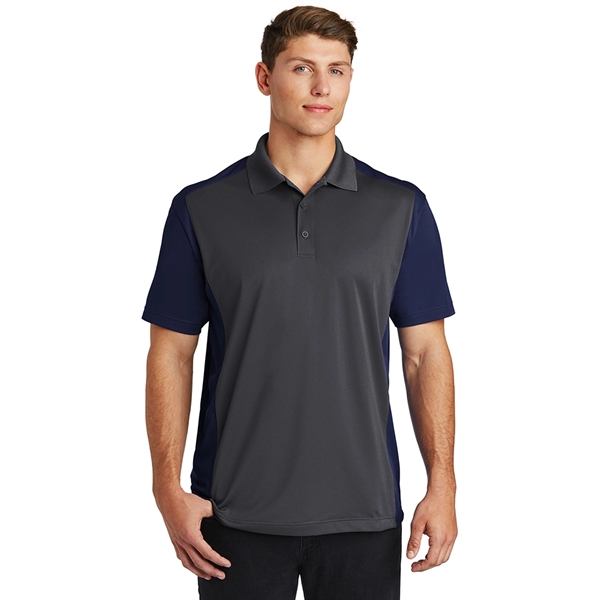 Sport-Tek® Colorblock Micropique Sport-Wick® Polo - Sport-Tek® Colorblock Micropique Sport-Wick® Polo - Image 4 of 7