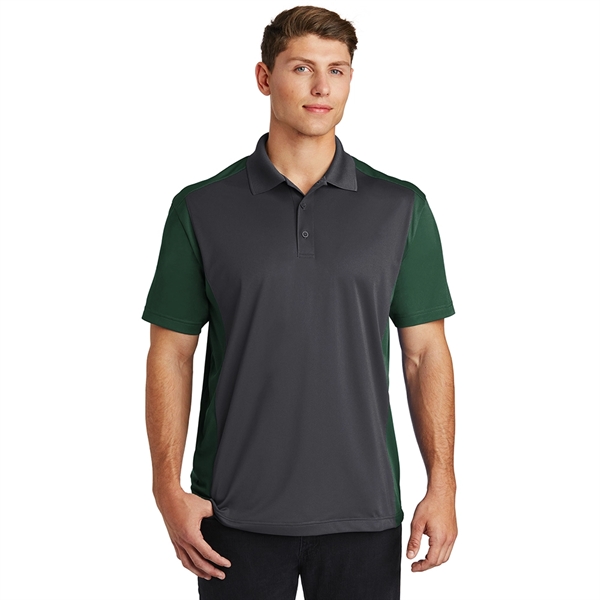 Sport-Tek® Colorblock Micropique Sport-Wick® Polo - Sport-Tek® Colorblock Micropique Sport-Wick® Polo - Image 7 of 7