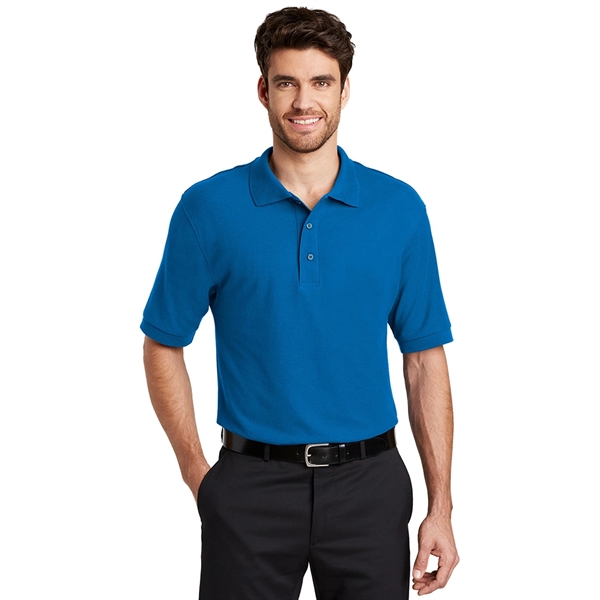 Port Authority® Tall Silk Touch™ Polo - Port Authority® Tall Silk Touch™ Polo - Image 3 of 12