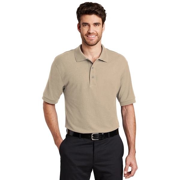 Port Authority® Tall Silk Touch™ Polo - Port Authority® Tall Silk Touch™ Polo - Image 4 of 12