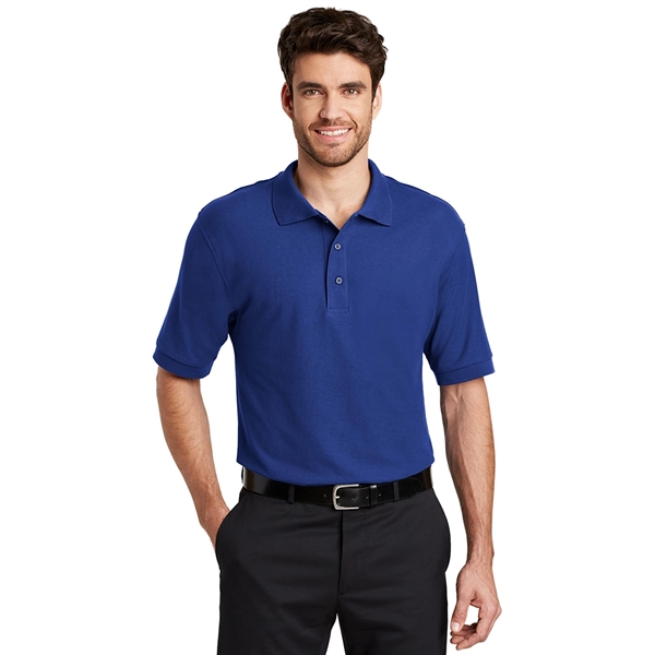 Port Authority® Tall Silk Touch™ Polo - Port Authority® Tall Silk Touch™ Polo - Image 6 of 12