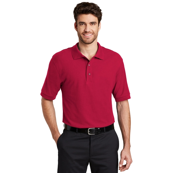 Port Authority® Tall Silk Touch™ Polo - Port Authority® Tall Silk Touch™ Polo - Image 7 of 12