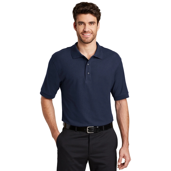 Port Authority® Tall Silk Touch™ Polo - Port Authority® Tall Silk Touch™ Polo - Image 8 of 12