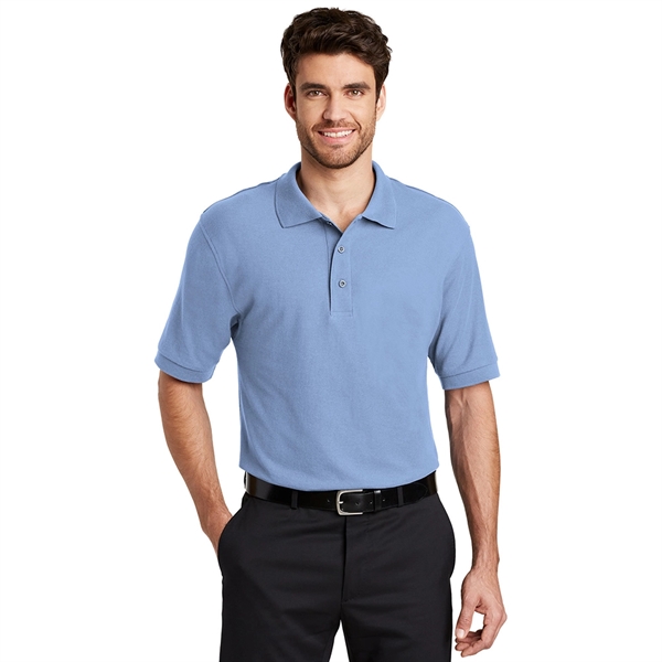 Port Authority® Tall Silk Touch™ Polo - Port Authority® Tall Silk Touch™ Polo - Image 9 of 12