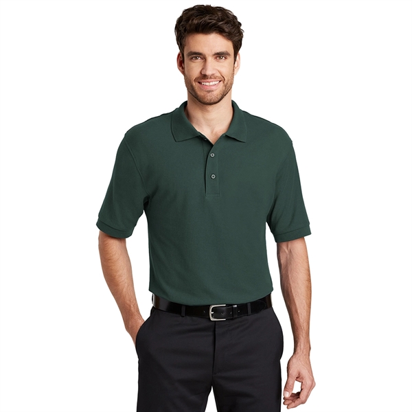 Port Authority® Tall Silk Touch™ Polo - Port Authority® Tall Silk Touch™ Polo - Image 10 of 12
