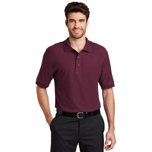 Port Authority® Tall Silk Touch™ Polo - Port Authority® Tall Silk Touch™ Polo - Image 12 of 12
