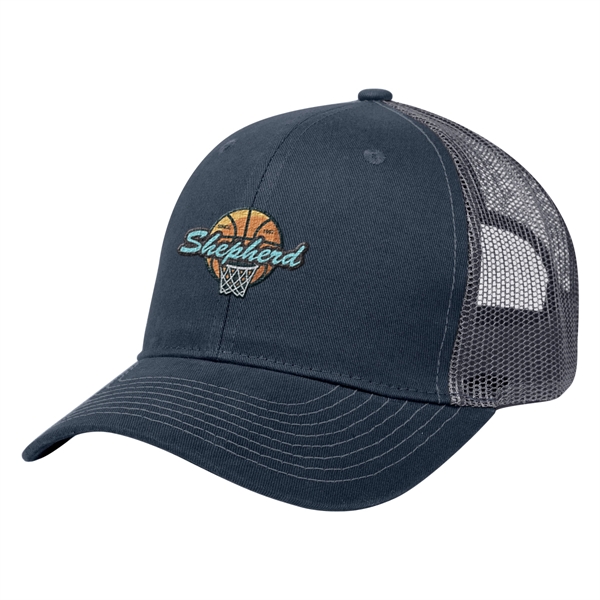 Cotton Twill Mesh Back Cap - Cotton Twill Mesh Back Cap - Image 14 of 21