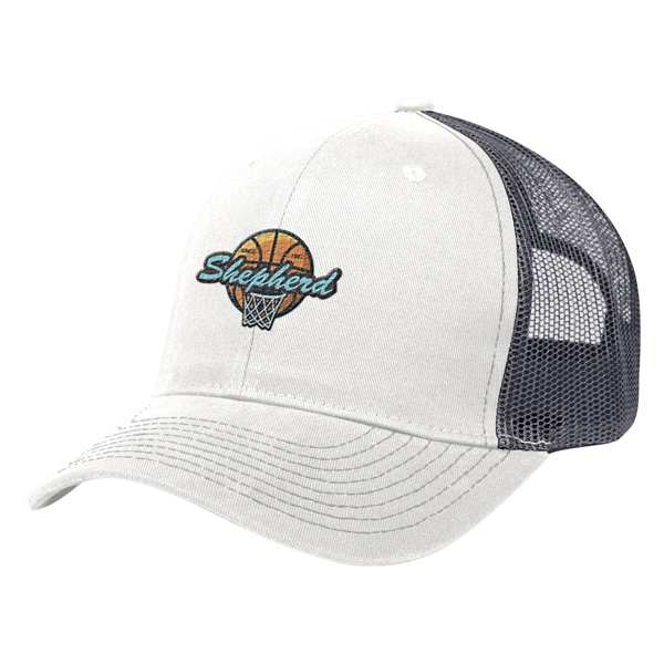 Cotton Twill Mesh Back Cap - Cotton Twill Mesh Back Cap - Image 18 of 21