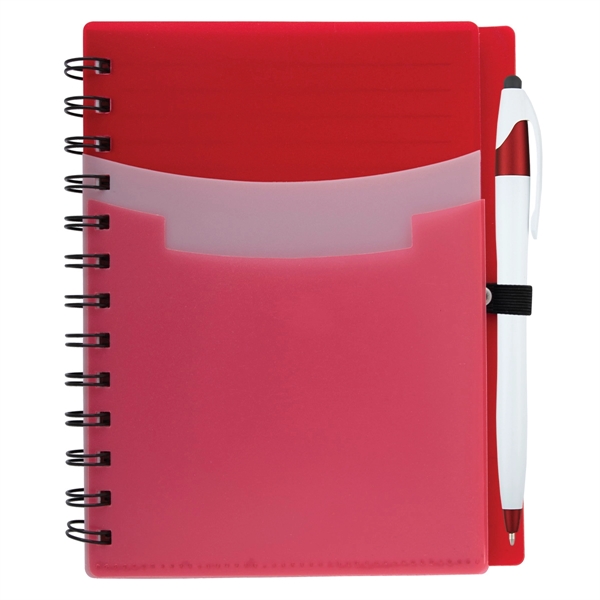 Tri-Pocket Notebook & Pen - Tri-Pocket Notebook & Pen - Image 15 of 18