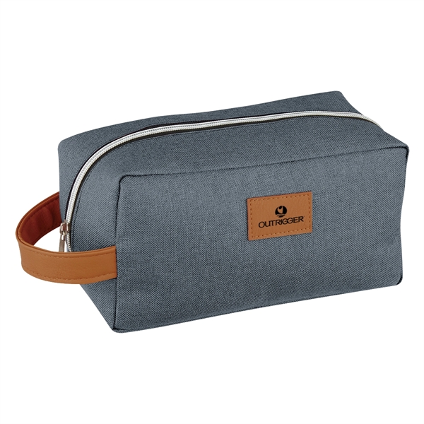 Heathered Toiletry Bag - Heathered Toiletry Bag - Image 3 of 17