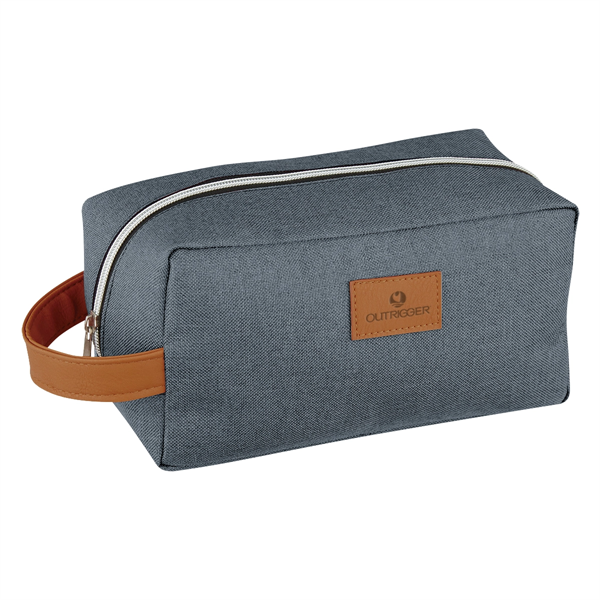 Heathered Toiletry Bag - Heathered Toiletry Bag - Image 8 of 17