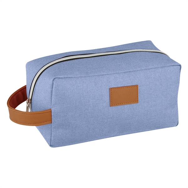 Heathered Toiletry Bag - Heathered Toiletry Bag - Image 12 of 17