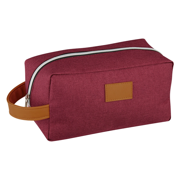 Heathered Toiletry Bag - Heathered Toiletry Bag - Image 15 of 17