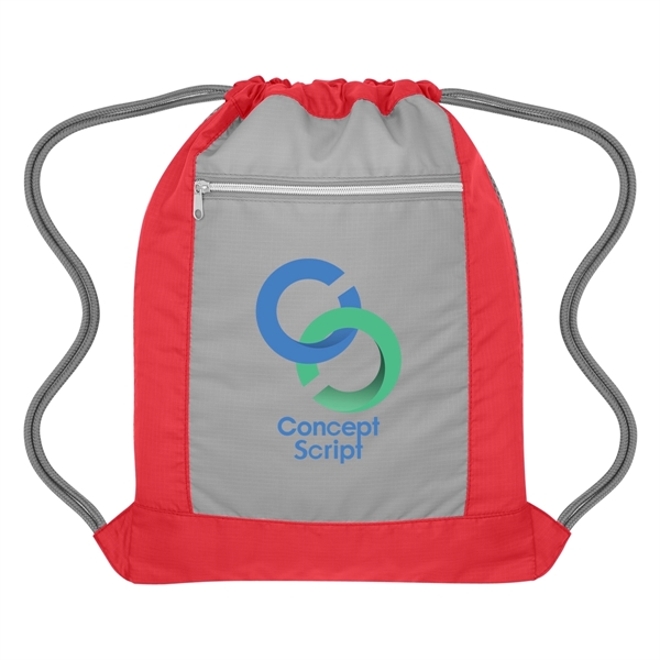 Flip Side Drawstring Sports Bag - Flip Side Drawstring Sports Bag - Image 9 of 16