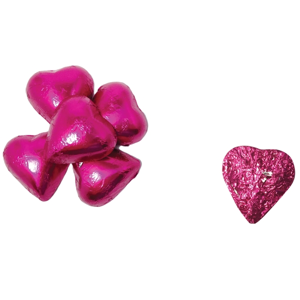 Individually Wrapped Chocolate Hearts - Individually Wrapped Chocolate Hearts - Image 1 of 3