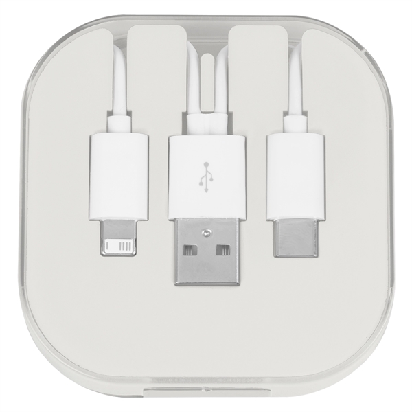 3-In-1 Charge Cable With Phone Stand - 3-In-1 Charge Cable With Phone Stand - Image 7 of 20