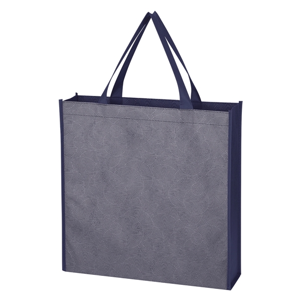 Silver Swirls Non-Woven Tote Bag - Silver Swirls Non-Woven Tote Bag - Image 12 of 13