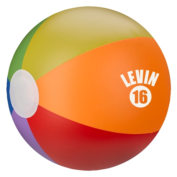 16" Rainbow Beach Ball - 16" Rainbow Beach Ball - Image 1 of 2