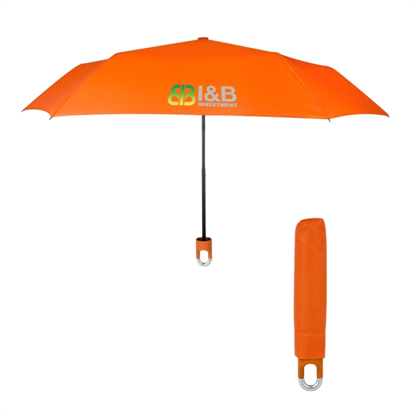 38" Arc Clipper Compact Telescopic Umbrella - 38" Arc Clipper Compact Telescopic Umbrella - Image 8 of 17