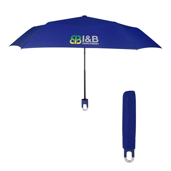 38" Arc Clipper Compact Telescopic Umbrella - 38" Arc Clipper Compact Telescopic Umbrella - Image 10 of 17