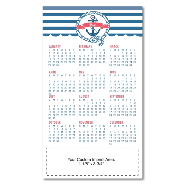 Large Magnetic Calendar 4" x 7" 30 Mil. - Large Magnetic Calendar 4" x 7" 30 Mil. - Image 6 of 8