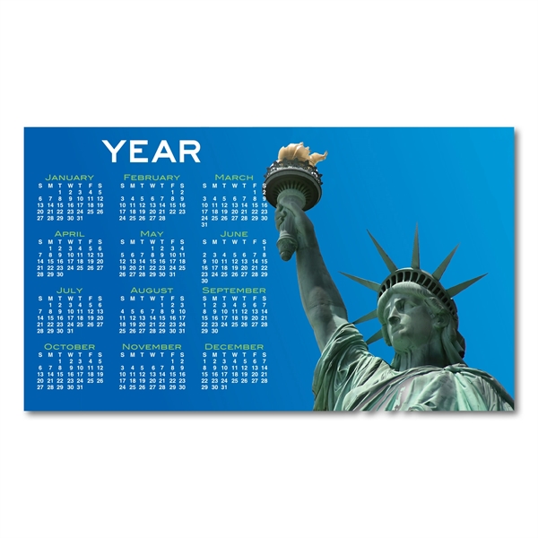 Large Magnetic Calendar 4" x 7" 30 Mil. - Large Magnetic Calendar 4" x 7" 30 Mil. - Image 4 of 8