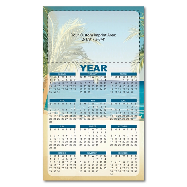 Large Magnetic Calendar 4" x 7" 30 Mil. - Large Magnetic Calendar 4" x 7" 30 Mil. - Image 3 of 8