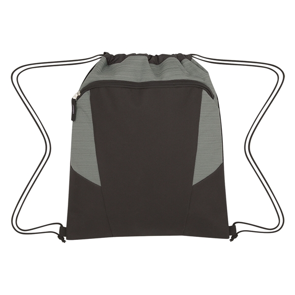 Custom Tahoe Heathered Drawstring Backpack