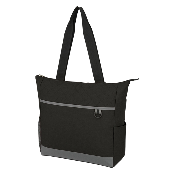 Custom CARTER QUILTED TOTE BAG