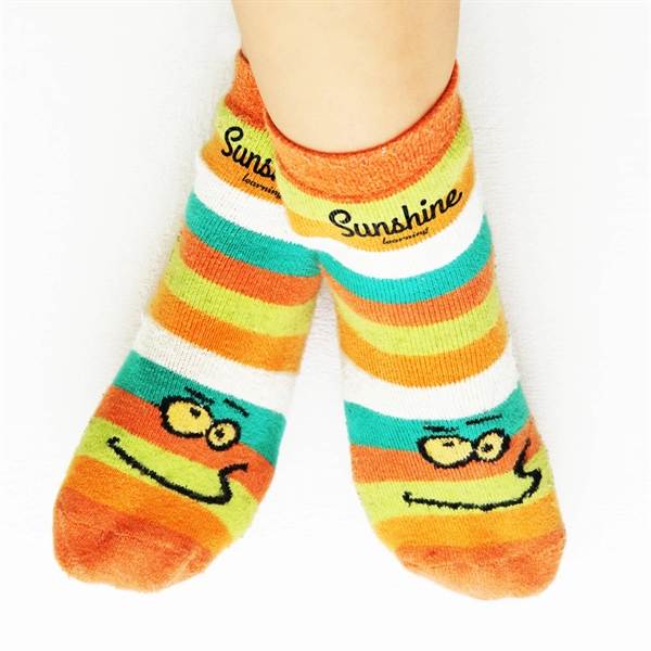 Kids Non-Slip Jacquard Grip Socks - Kids Non-Slip Jacquard Grip Socks - Image 4 of 4