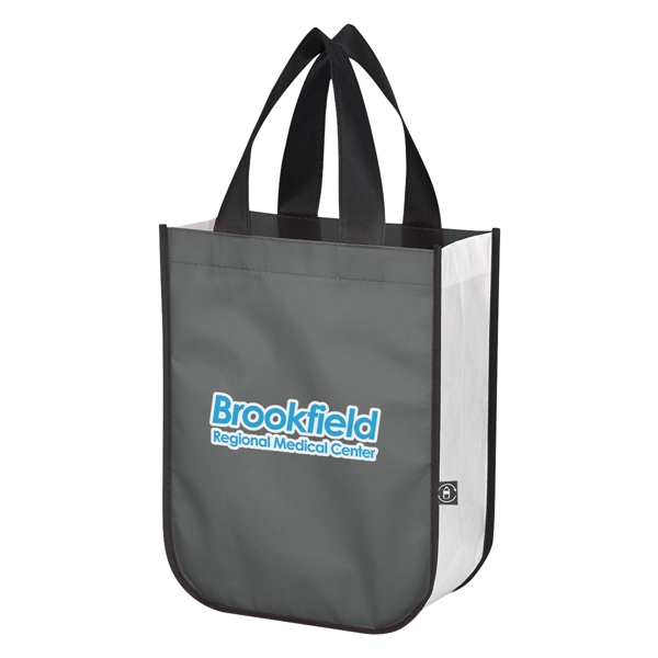 Non-Woven Shopper Tote Bag With 100% RPET Material - Non-Woven Shopper Tote Bag With 100% RPET Material - Image 10 of 19