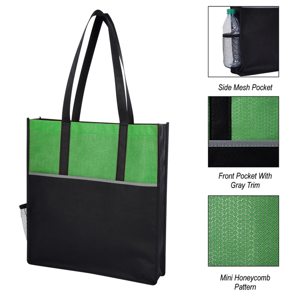 Promenade Non-Woven Tote Bag - Promenade Non-Woven Tote Bag - Image 15 of 17