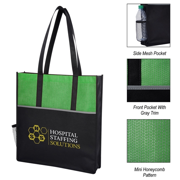 Promenade Non-Woven Tote Bag - Promenade Non-Woven Tote Bag - Image 16 of 17