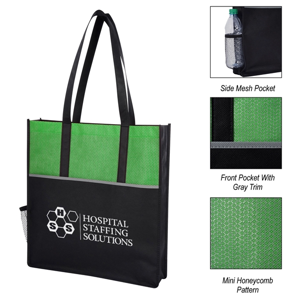 Promenade Non-Woven Tote Bag - Promenade Non-Woven Tote Bag - Image 17 of 17