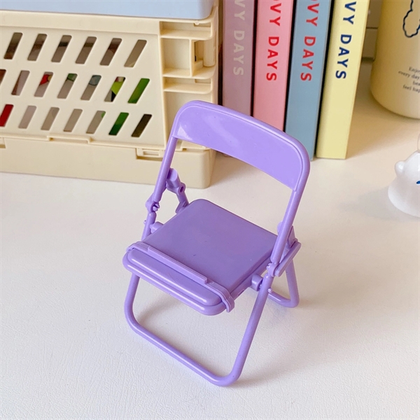 Mini Chair Pattern Practical Universal Mobile Phone Holder - Mini Chair Pattern Practical Universal Mobile Phone Holder - Image 3 of 5